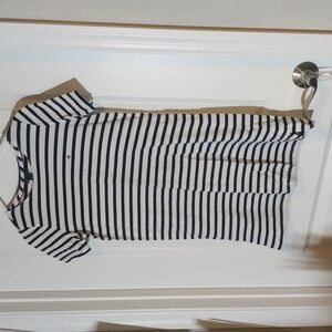 Tommy Hilfiger Navy/White Striped Dress